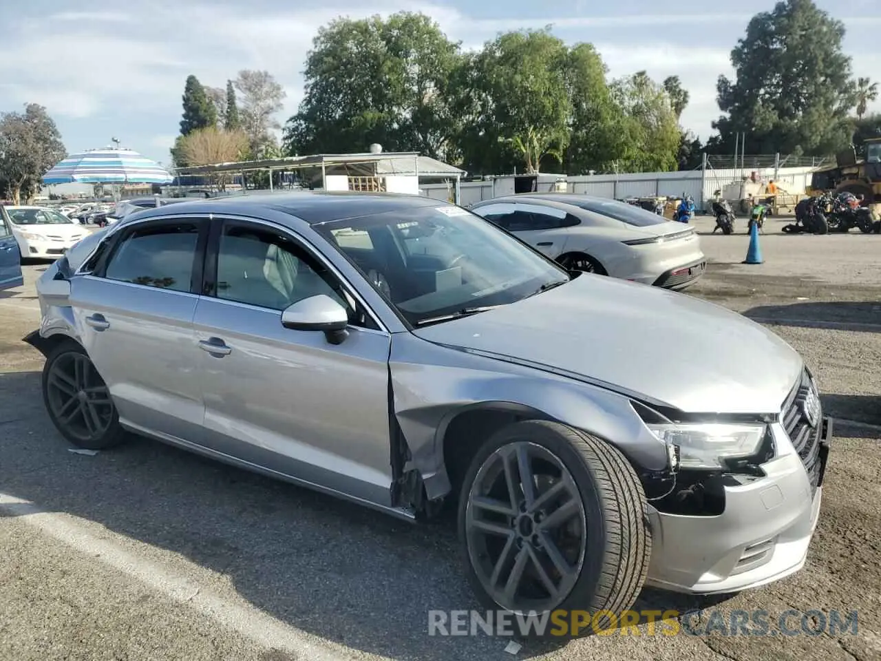 4 Photograph of a damaged car WAUAUGFF0K1020594 AUDI A3 2019