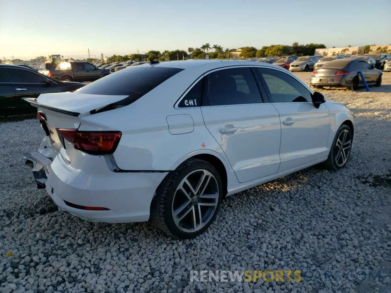 3 Photograph of a damaged car WAUAUGFF1K1011323 AUDI A3 2019