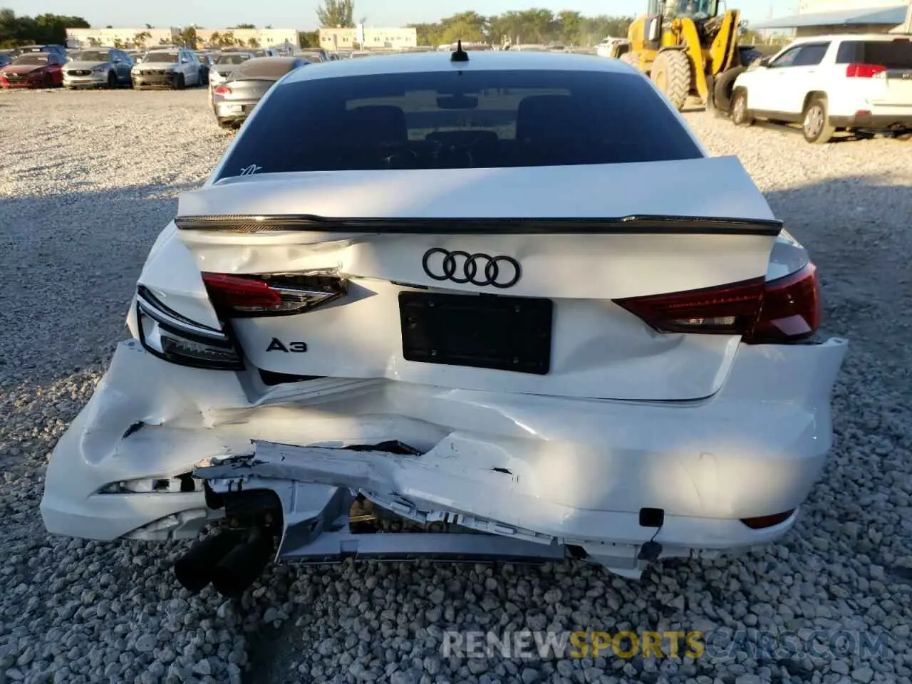 6 Photograph of a damaged car WAUAUGFF1K1011323 AUDI A3 2019