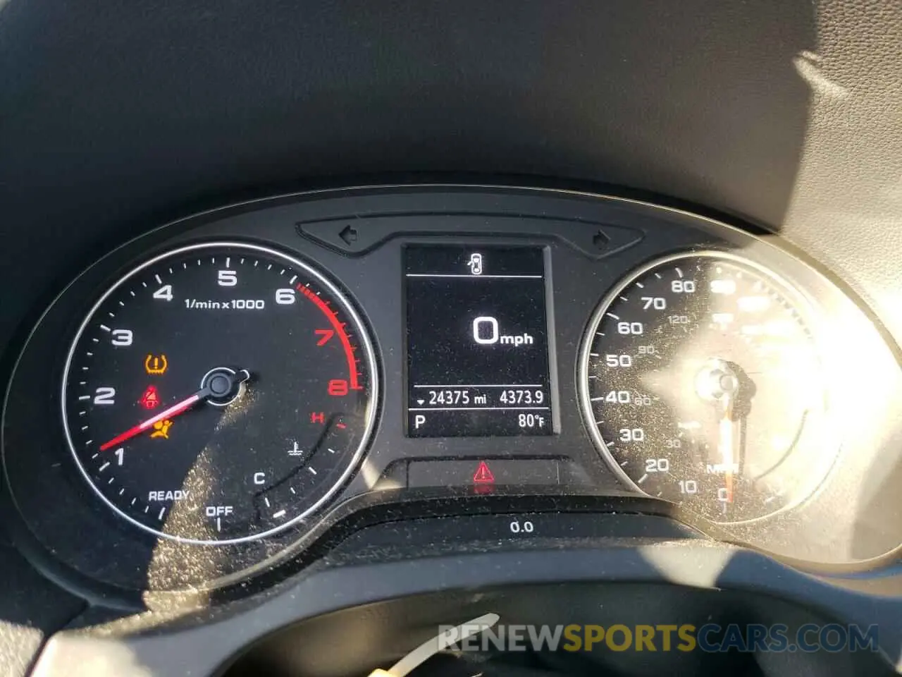 9 Photograph of a damaged car WAUAUGFF1K1011323 AUDI A3 2019