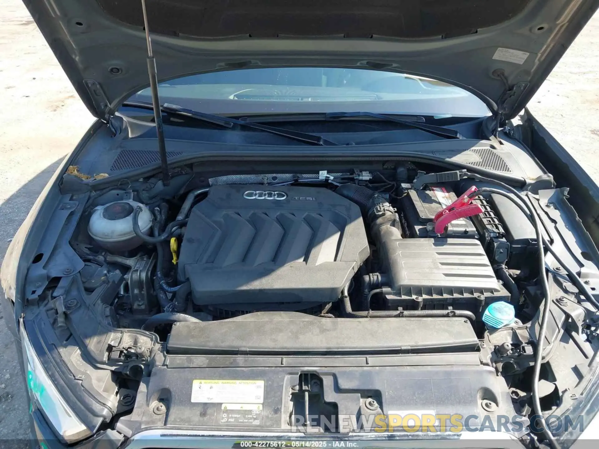 10 Photograph of a damaged car WAUAUGFF1K1014982 AUDI A3 2019