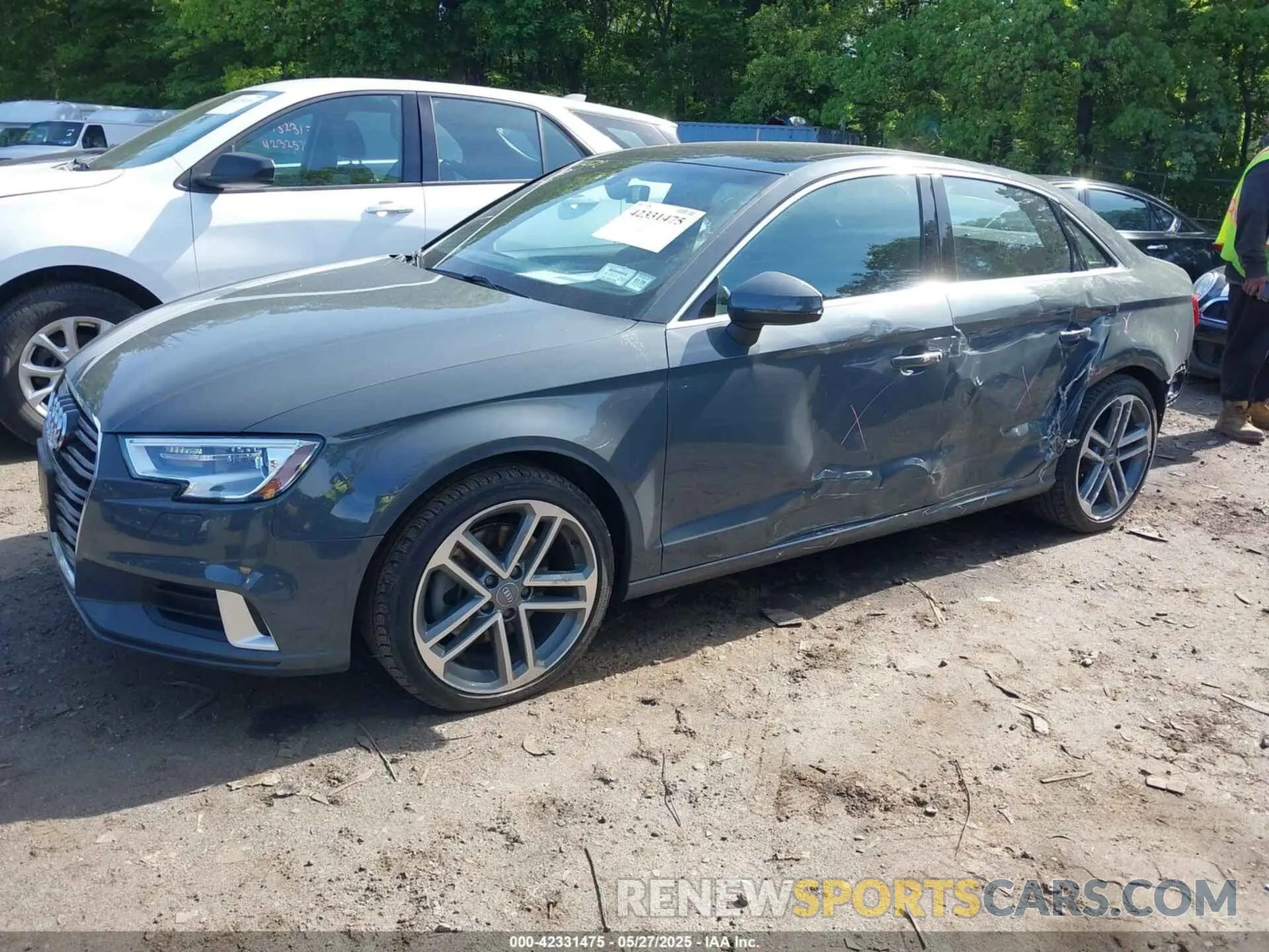 2 Photograph of a damaged car WAUAUGFF2K1011170 AUDI A3 2019