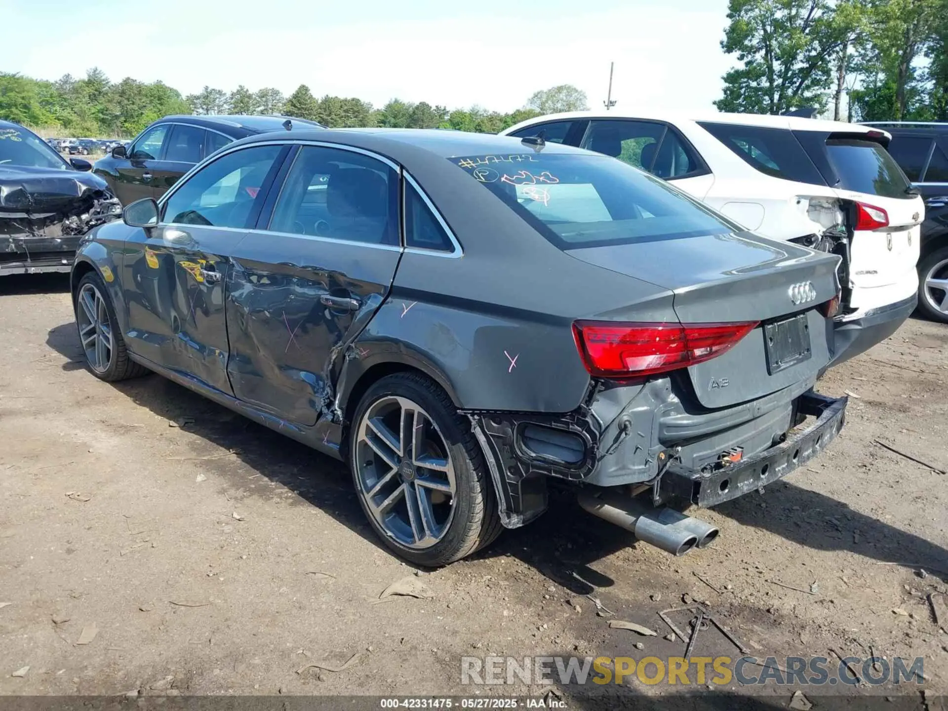 6 Photograph of a damaged car WAUAUGFF2K1011170 AUDI A3 2019