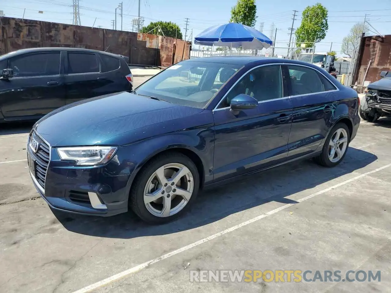 1 Photograph of a damaged car WAUAUGFF2K1014909 AUDI A3 2019
