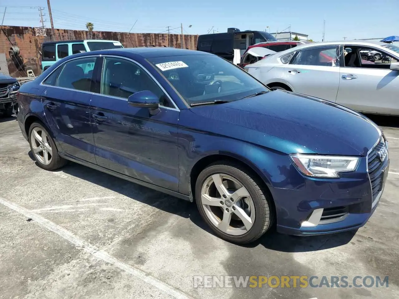4 Photograph of a damaged car WAUAUGFF2K1014909 AUDI A3 2019