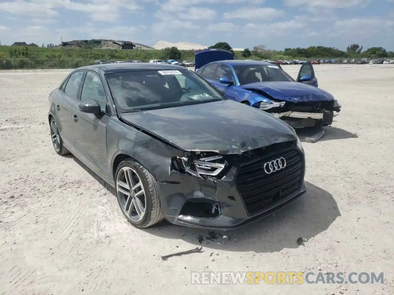 1 Photograph of a damaged car WAUAUGFF2KA085365 AUDI A3 2019