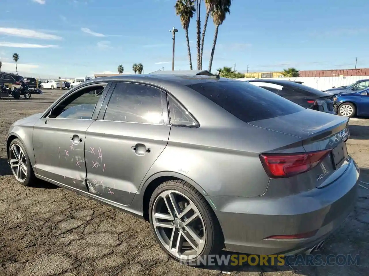 2 Photograph of a damaged car WAUAUGFF2KA088332 AUDI A3 2019