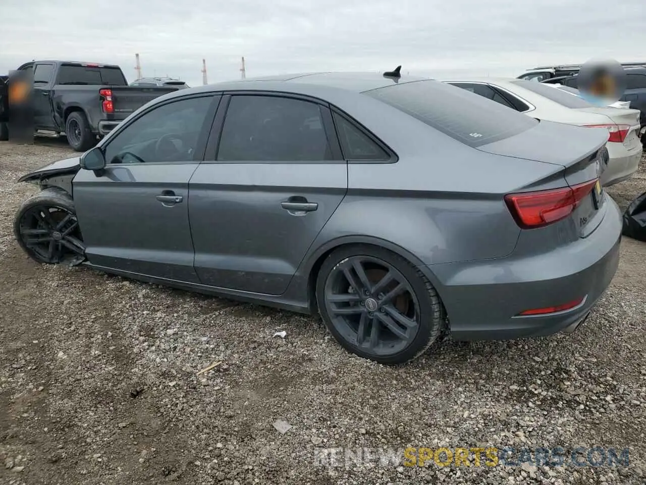 2 Photograph of a damaged car WAUAUGFF3KA085455 AUDI A3 2019