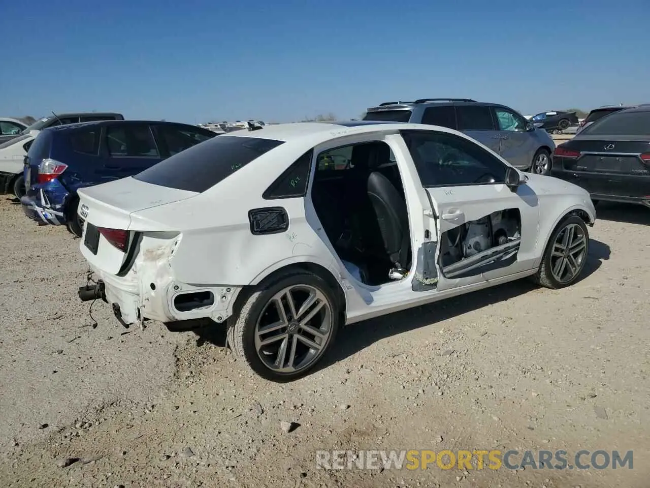3 Photograph of a damaged car WAUAUGFF3KA118230 AUDI A3 2019