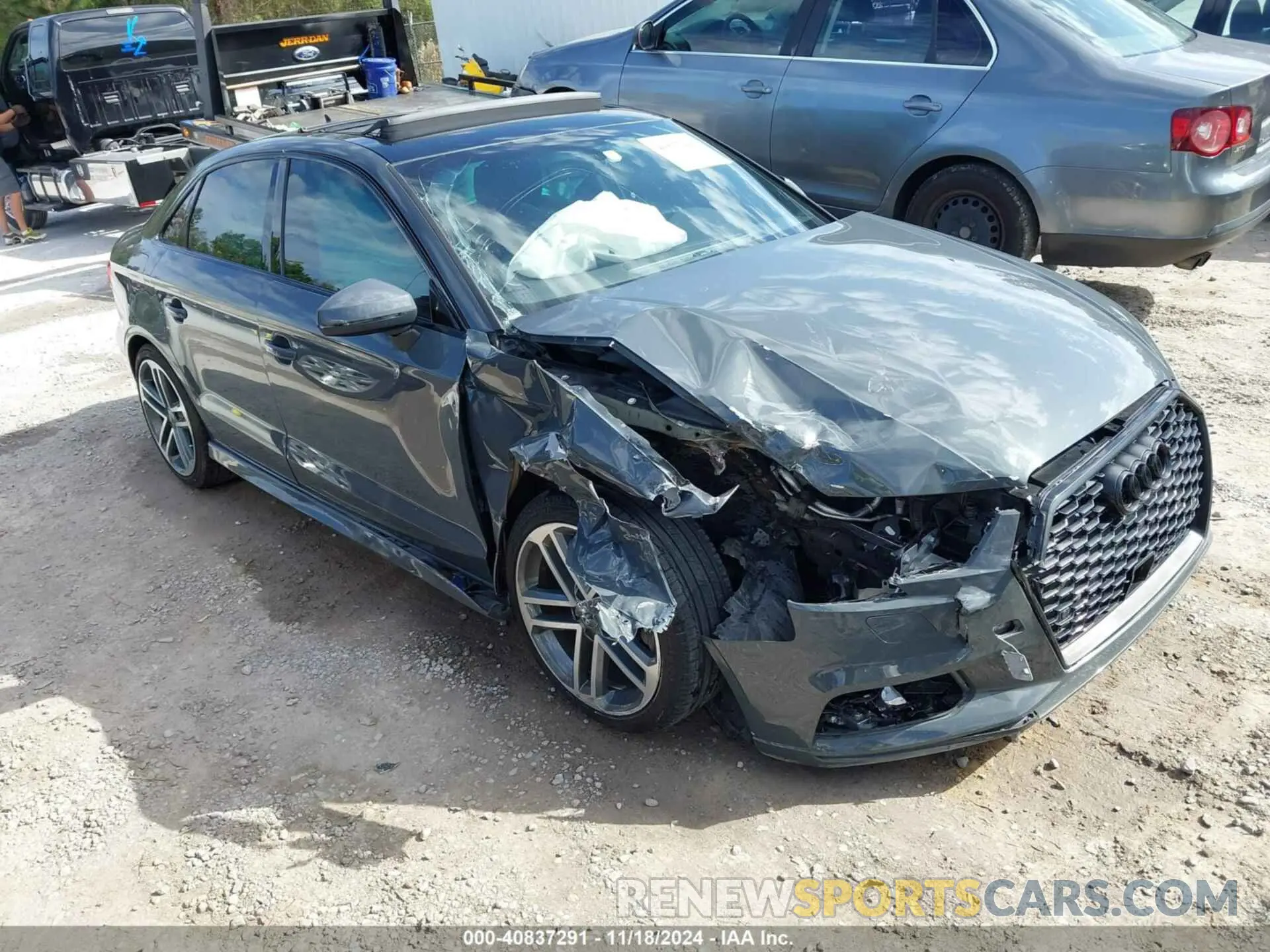 1 Photograph of a damaged car WAUAUGFF5K1010496 AUDI A3 2019