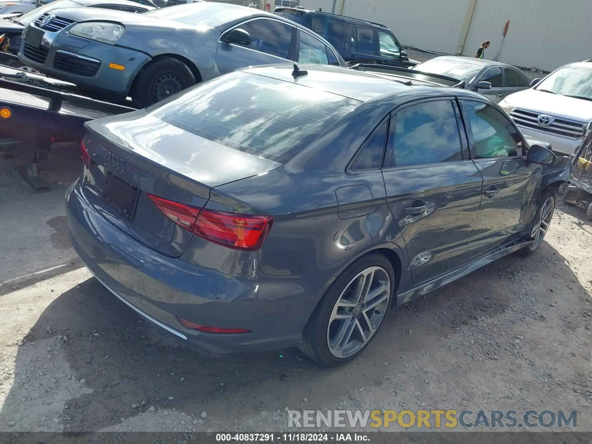 4 Photograph of a damaged car WAUAUGFF5K1010496 AUDI A3 2019
