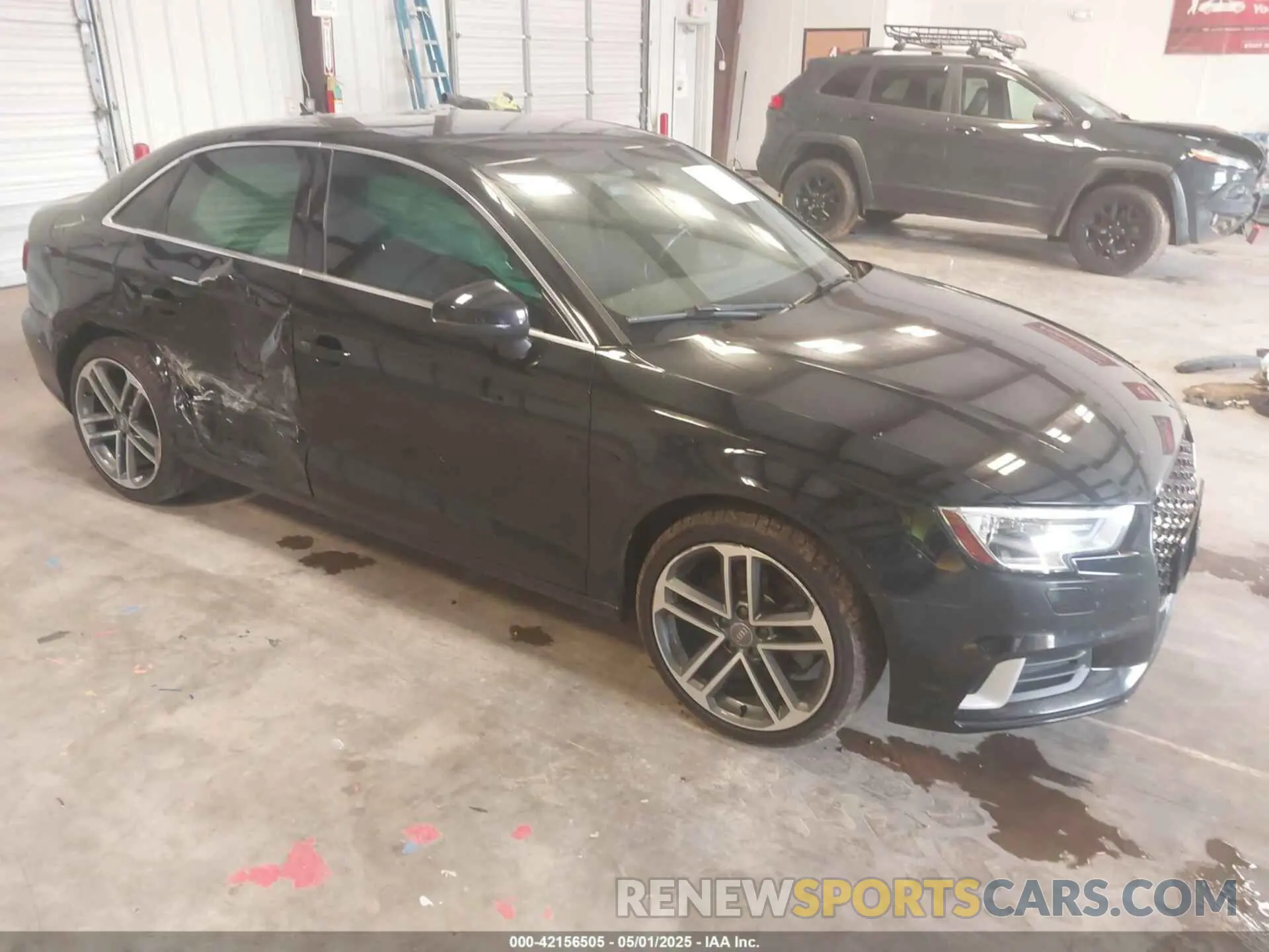 1 Photograph of a damaged car WAUAUGFF5K1010952 AUDI A3 2019