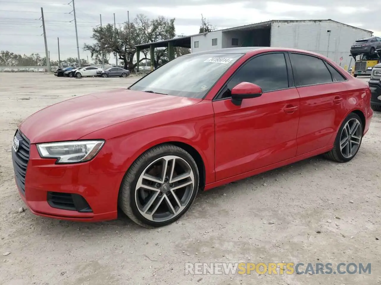 1 Photograph of a damaged car WAUAUGFF5KA089636 AUDI A3 2019