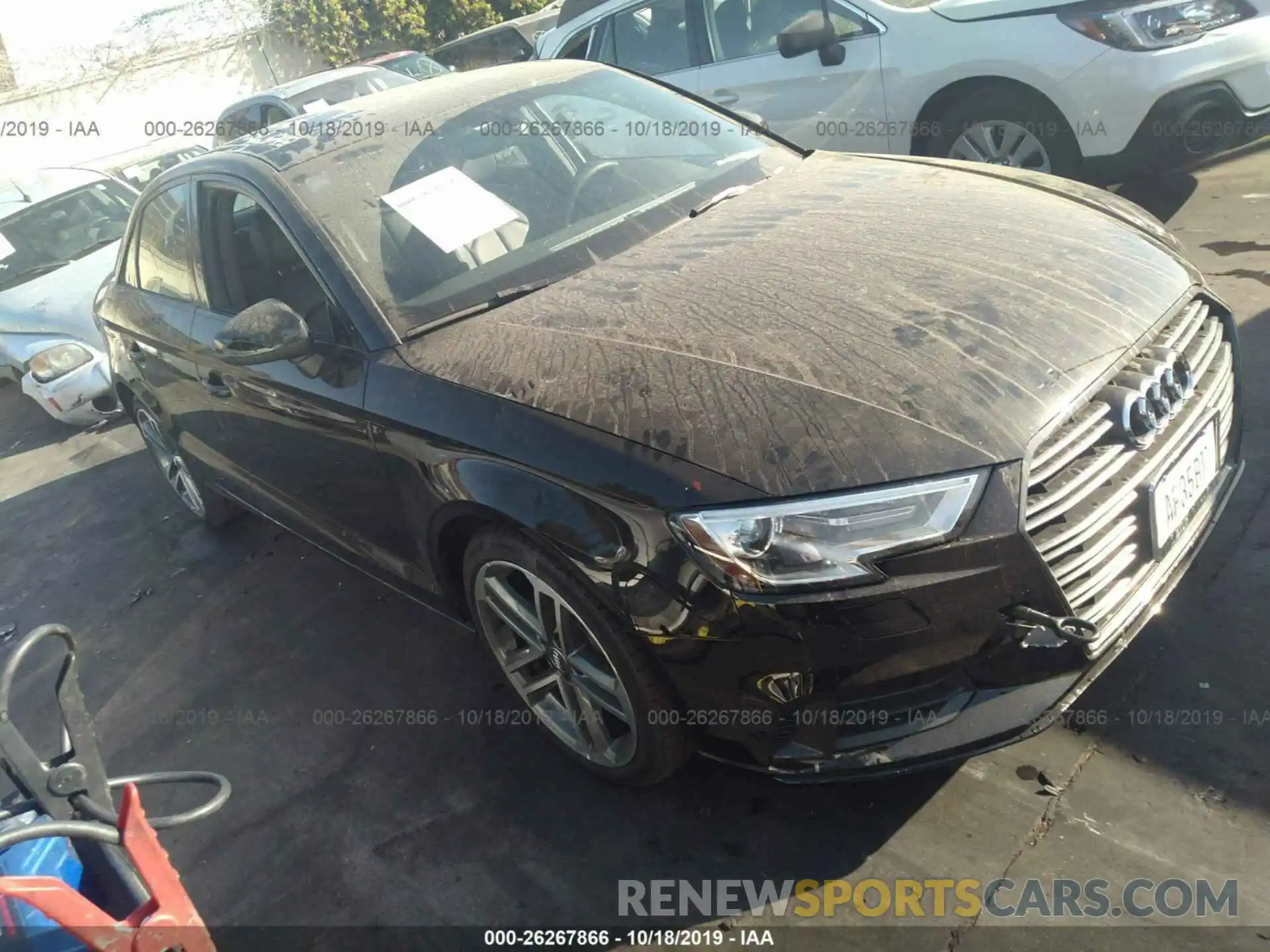 1 Photograph of a damaged car WAUAUGFF5KA095789 AUDI A3 2019