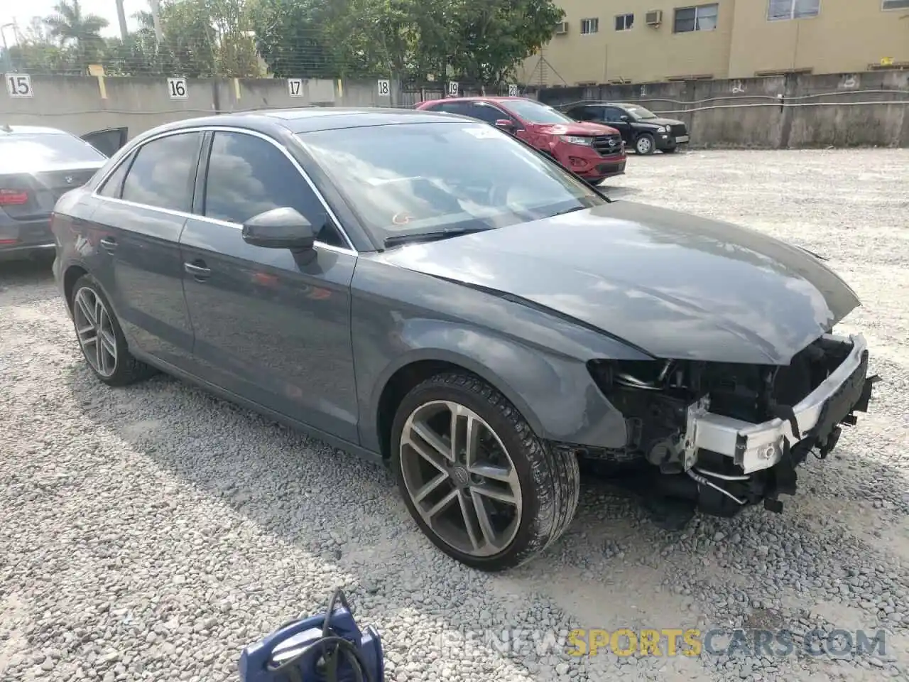 1 Photograph of a damaged car WAUAUGFF6K1010507 AUDI A3 2019