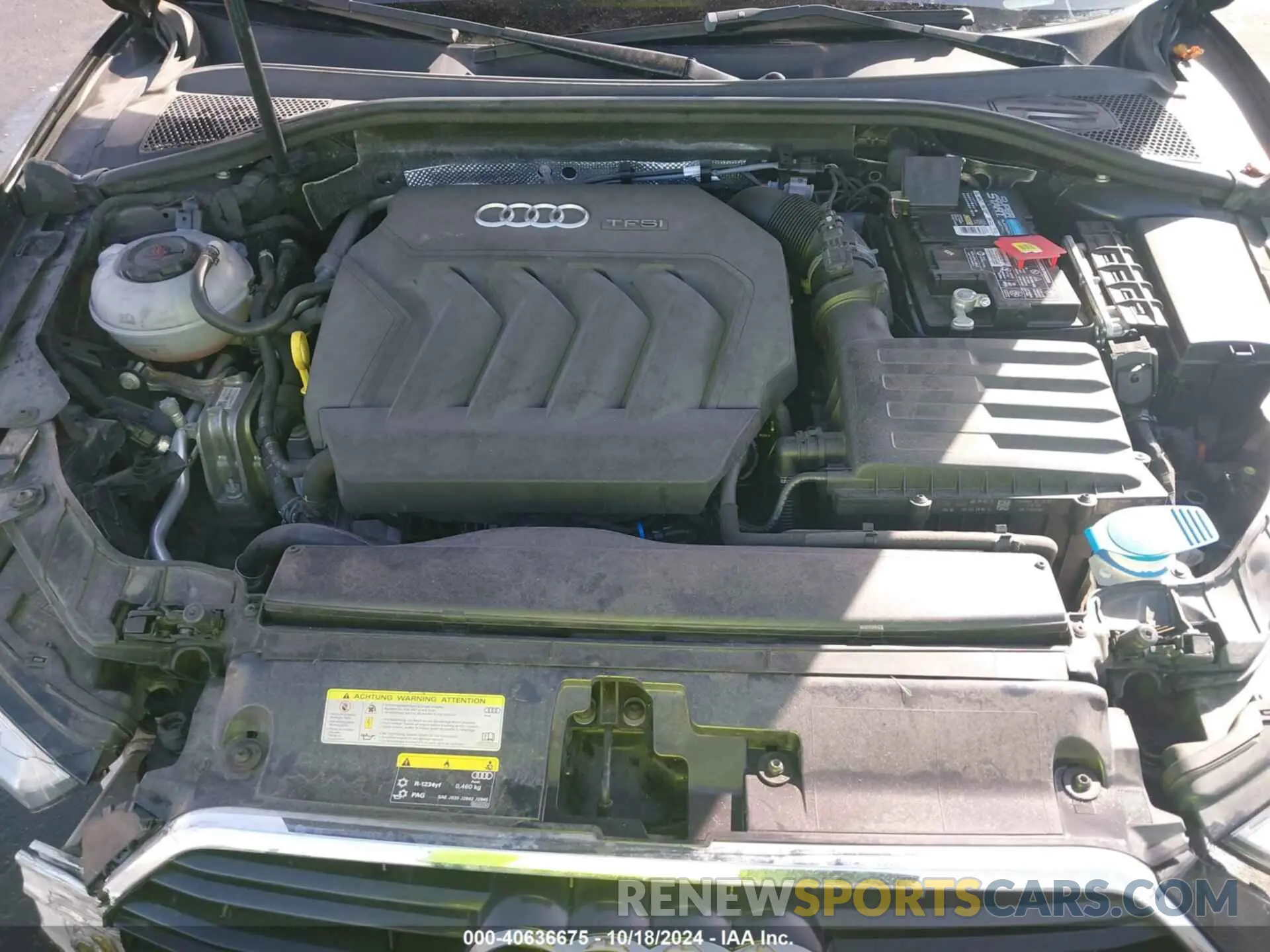 10 Photograph of a damaged car WAUAUGFF6KA067807 AUDI A3 2019
