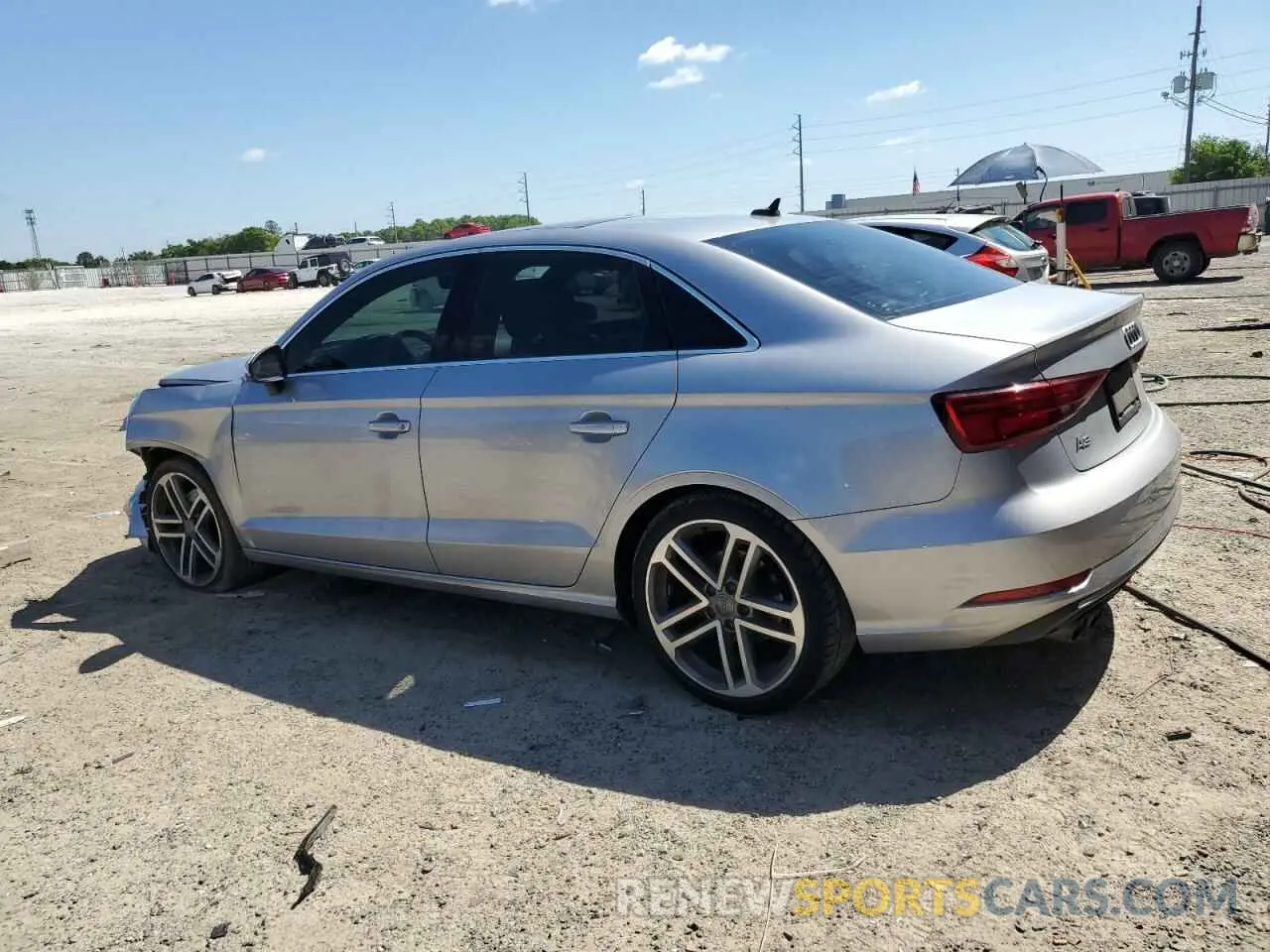 2 Photograph of a damaged car WAUAUGFF8K1016034 AUDI A3 2019