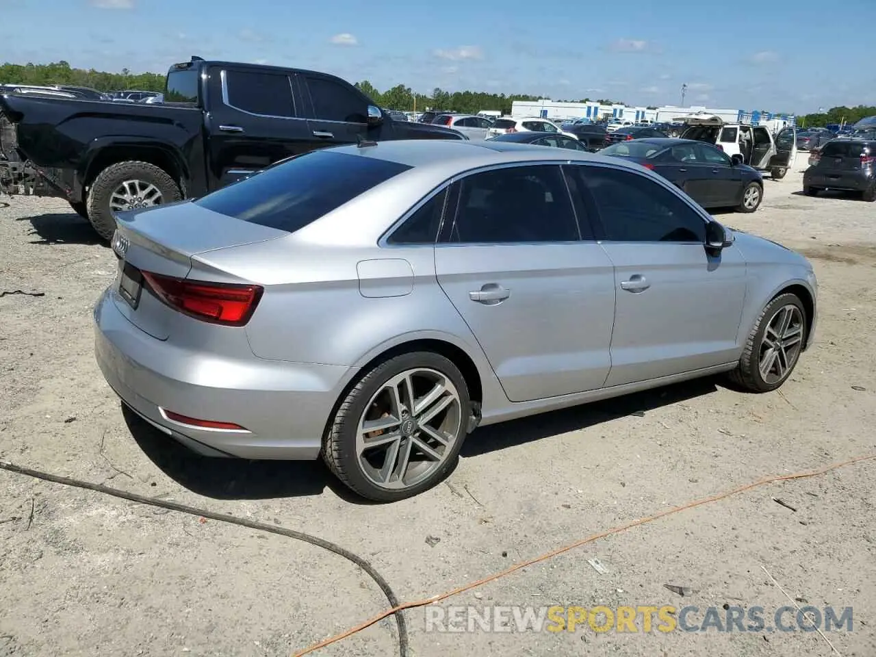 3 Photograph of a damaged car WAUAUGFF8K1016034 AUDI A3 2019