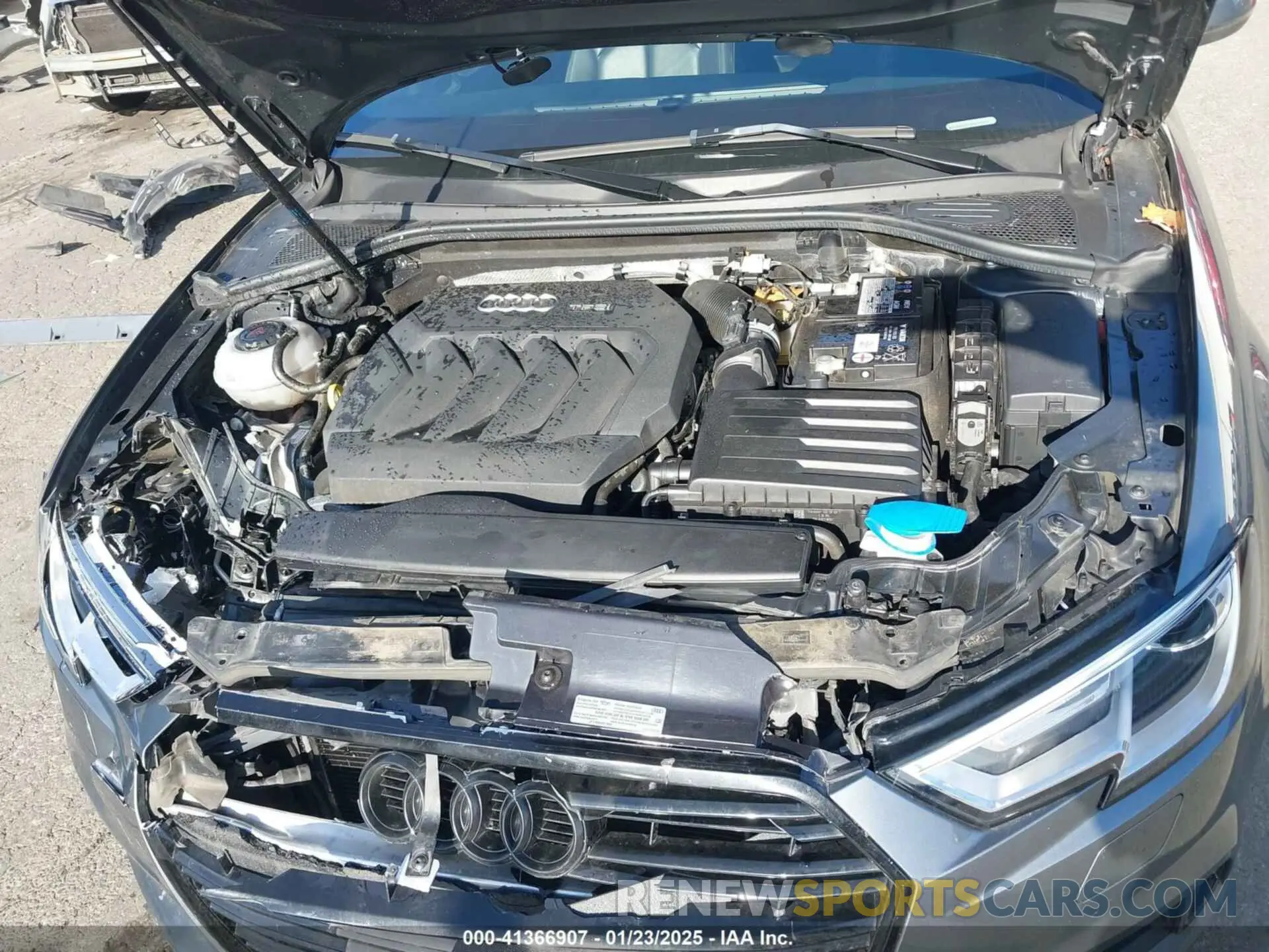 10 Photograph of a damaged car WAUAUGFF8K1024750 AUDI A3 2019