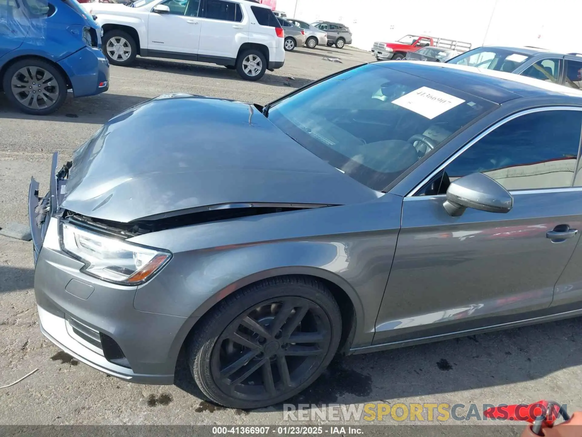 17 Photograph of a damaged car WAUAUGFF8K1024750 AUDI A3 2019