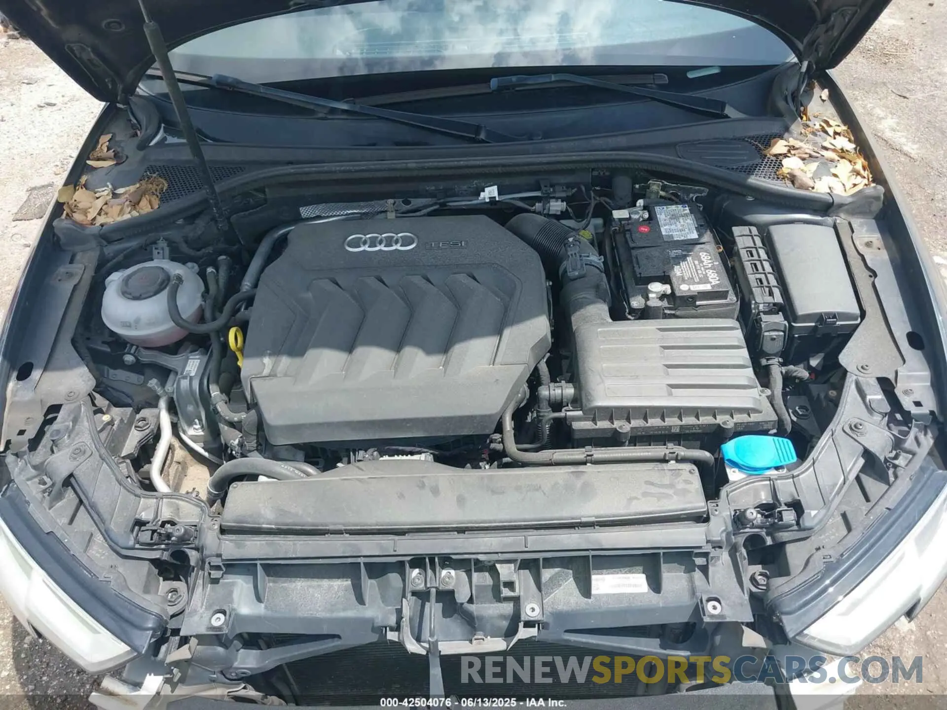 10 Photograph of a damaged car WAUAUGFF8K1025137 AUDI A3 2019