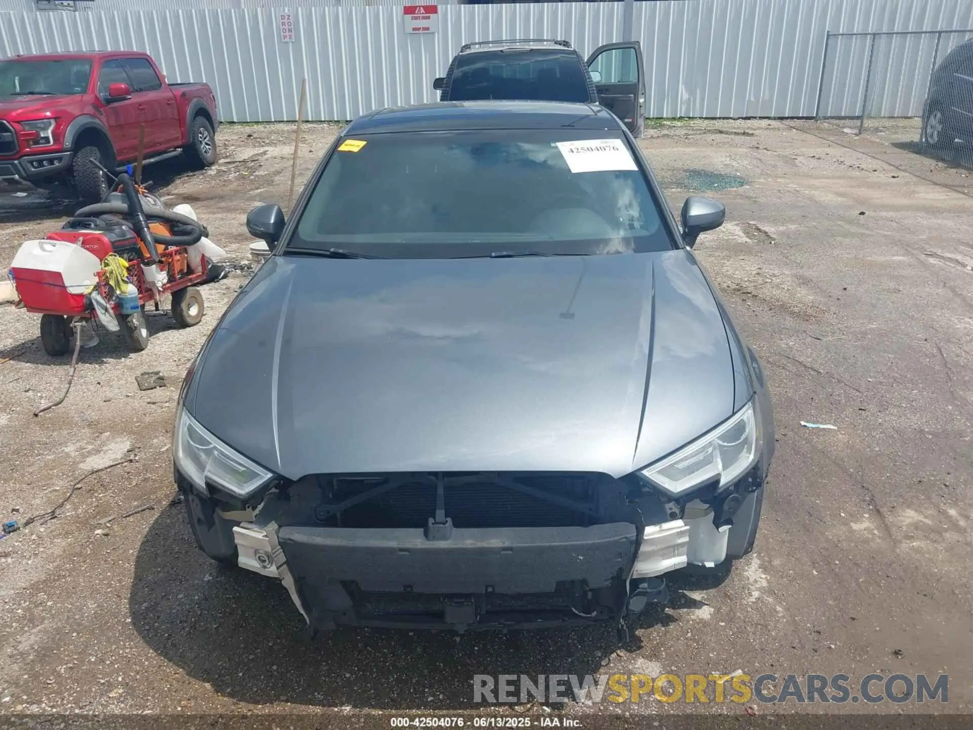 13 Photograph of a damaged car WAUAUGFF8K1025137 AUDI A3 2019