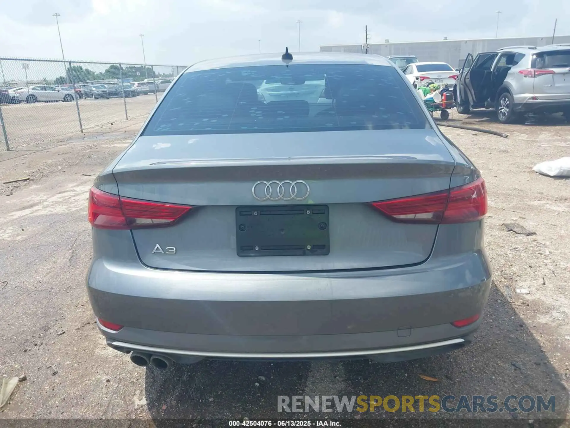 17 Photograph of a damaged car WAUAUGFF8K1025137 AUDI A3 2019