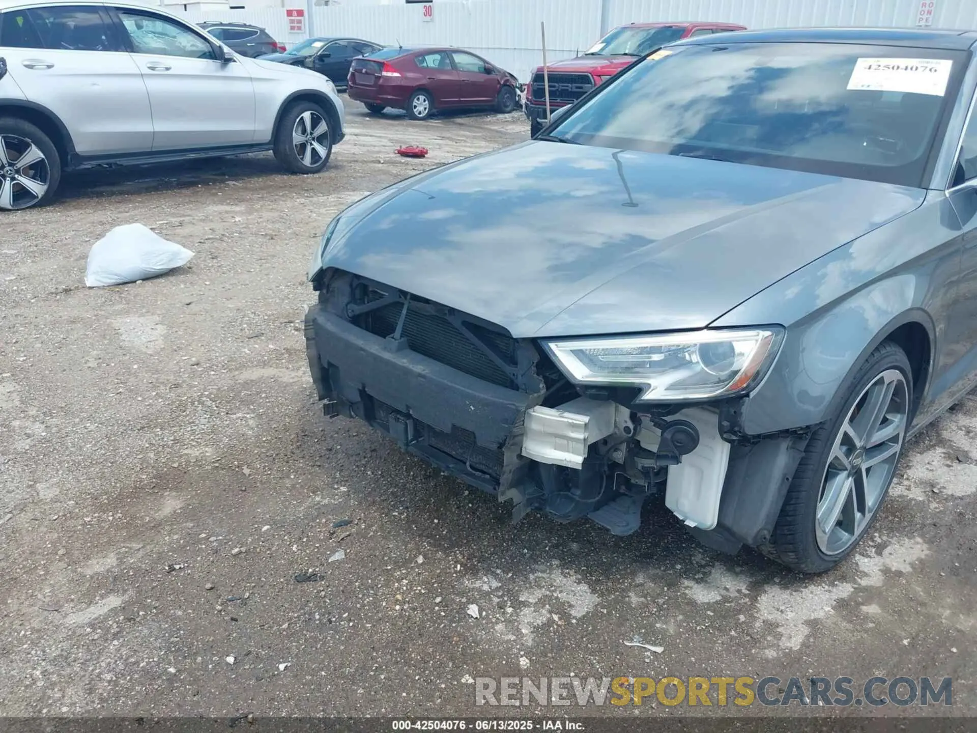 6 Photograph of a damaged car WAUAUGFF8K1025137 AUDI A3 2019