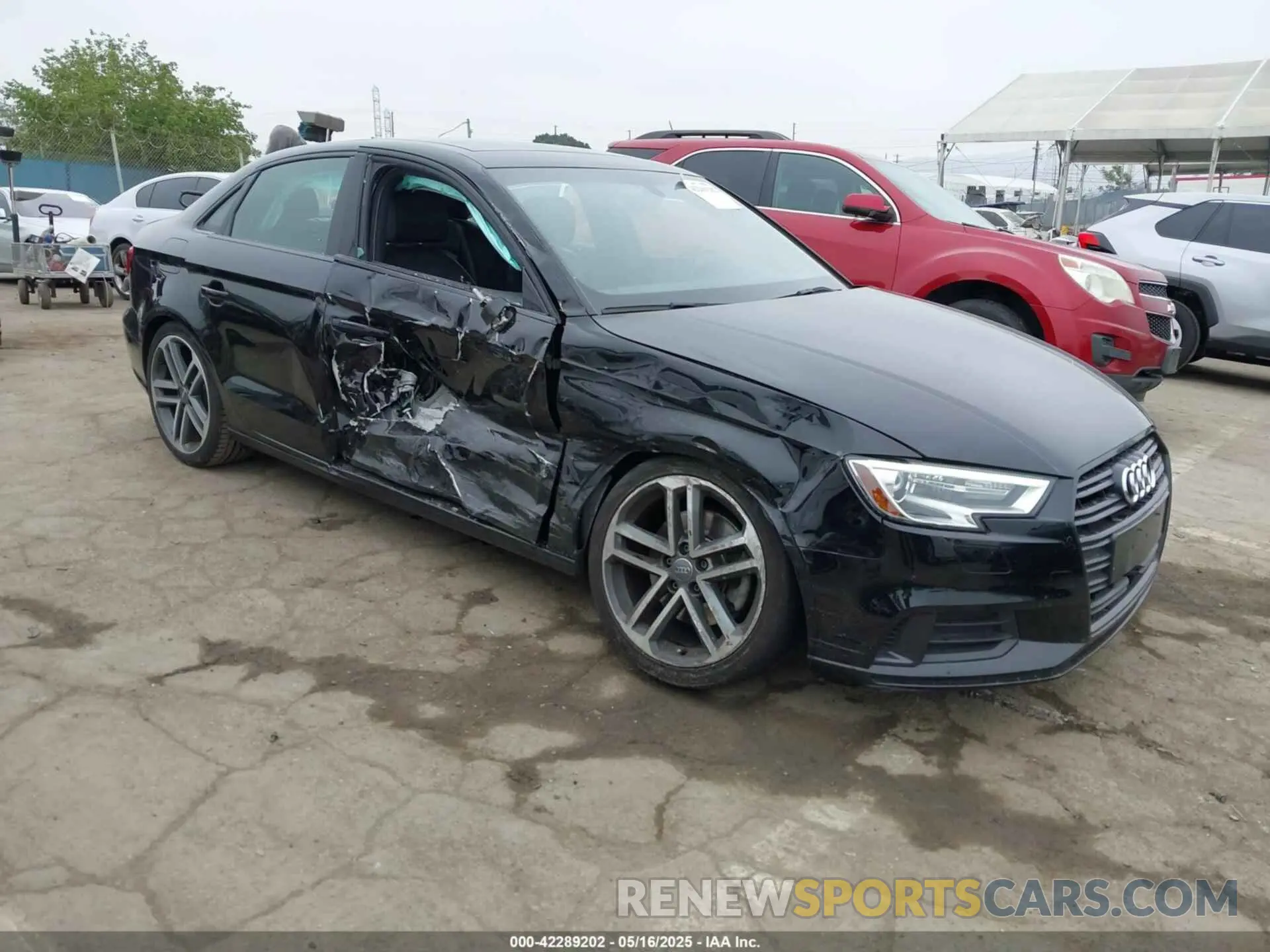 1 Photograph of a damaged car WAUAUGFF8KA093096 AUDI A3 2019
