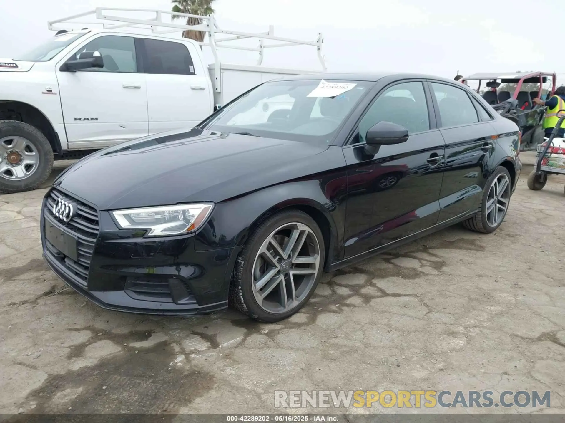 2 Photograph of a damaged car WAUAUGFF8KA093096 AUDI A3 2019
