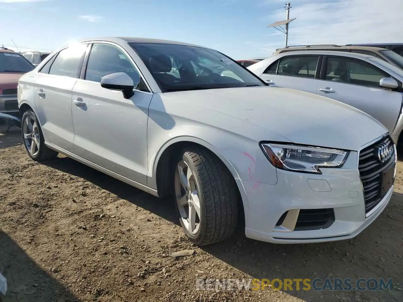 4 Photograph of a damaged car WAUAUGFF9K1011618 AUDI A3 2019