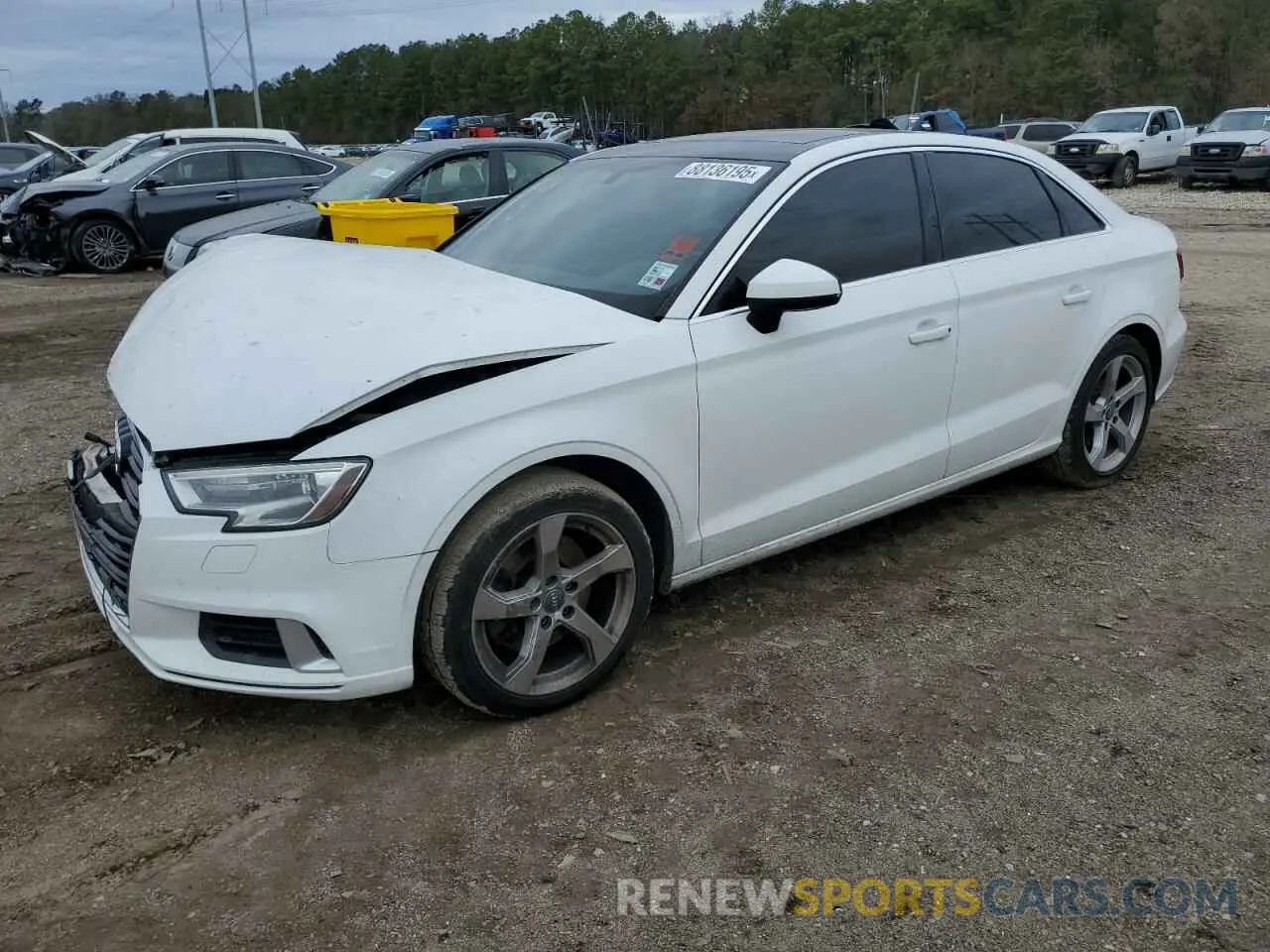 1 Photograph of a damaged car WAUAUGFF9K1024501 AUDI A3 2019