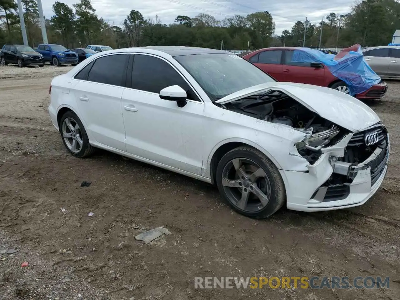 4 Photograph of a damaged car WAUAUGFF9K1024501 AUDI A3 2019