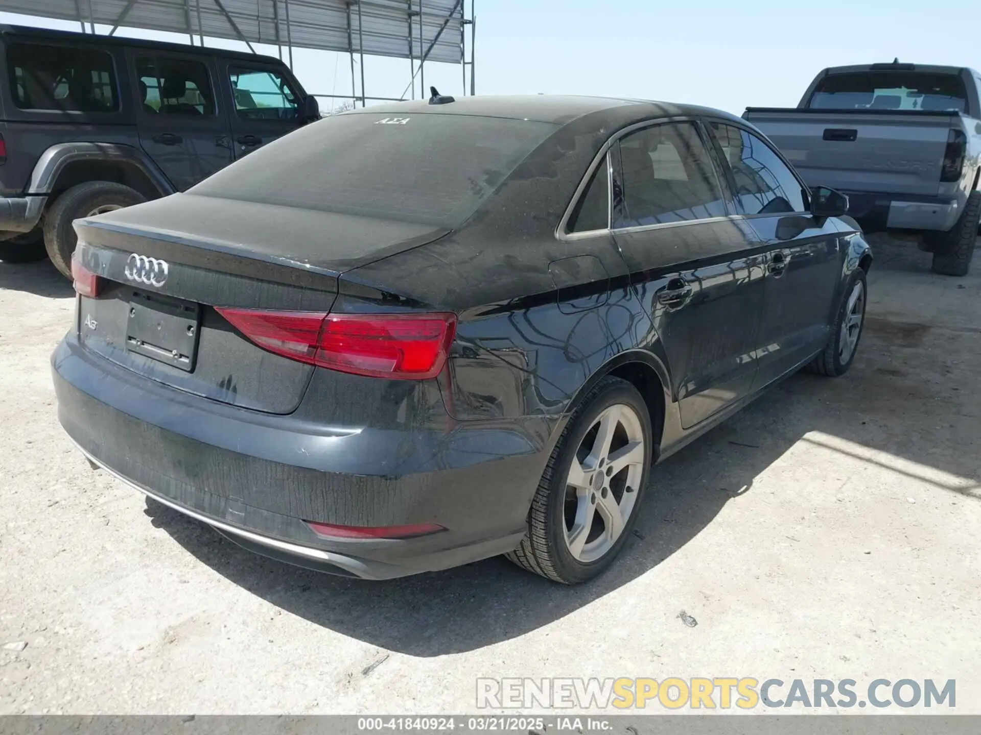 4 Photograph of a damaged car WAUAUGFFXK1024958 AUDI A3 2019