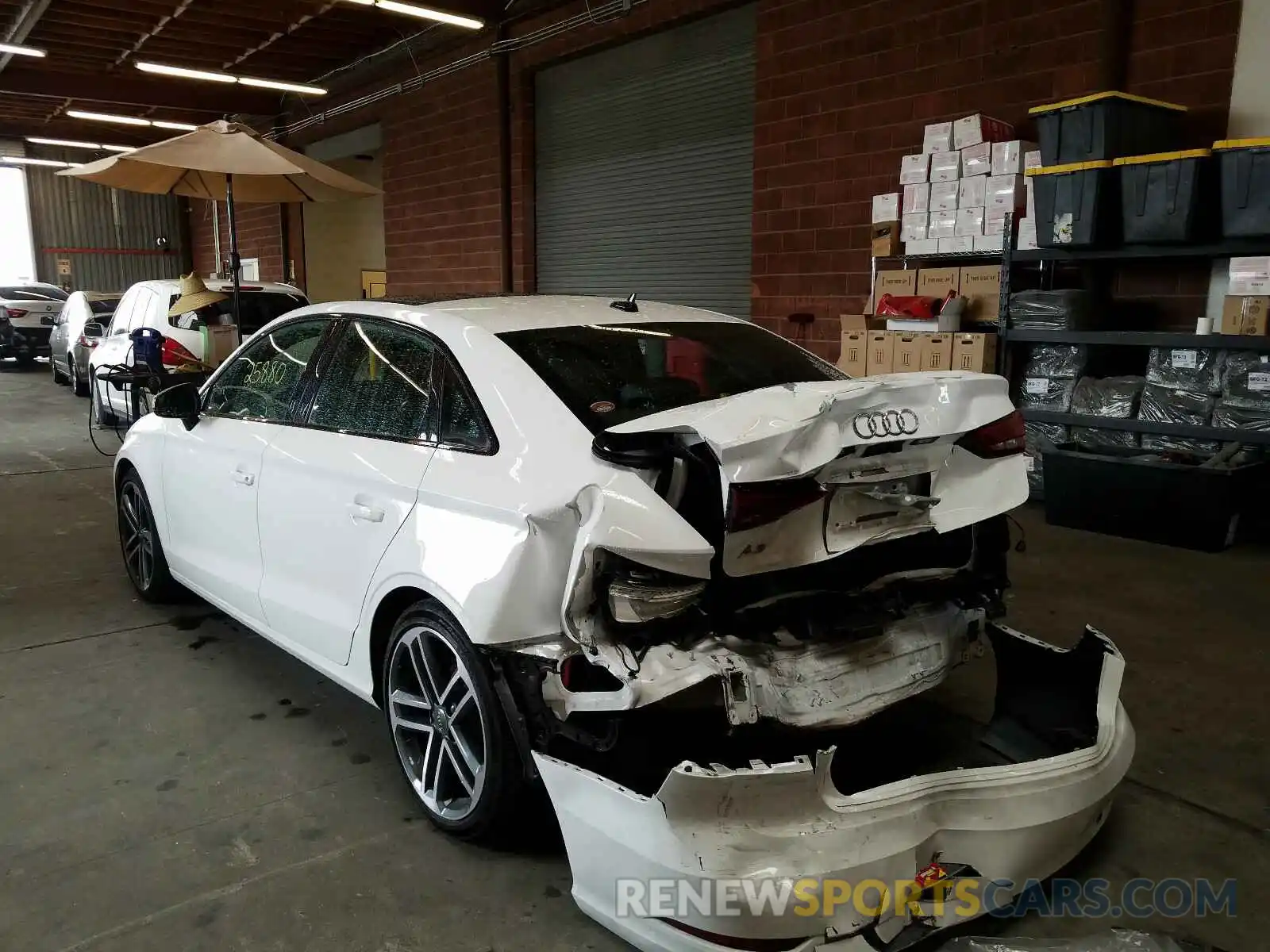 3 Photograph of a damaged car WAUAUGFFXKA088451 AUDI A3 2019