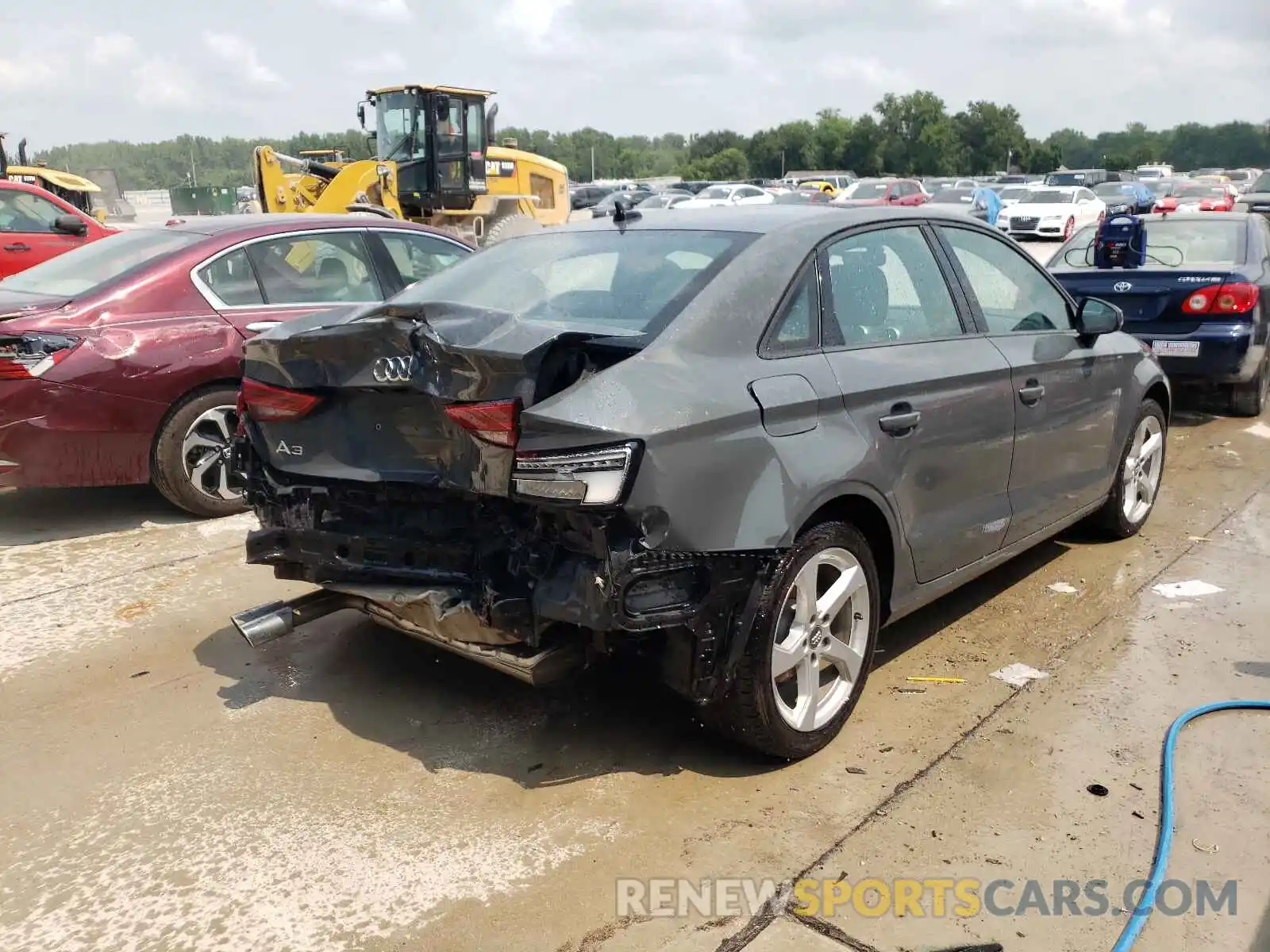 4 Photograph of a damaged car WAUAUHFF7KA076764 AUDI A3 2019