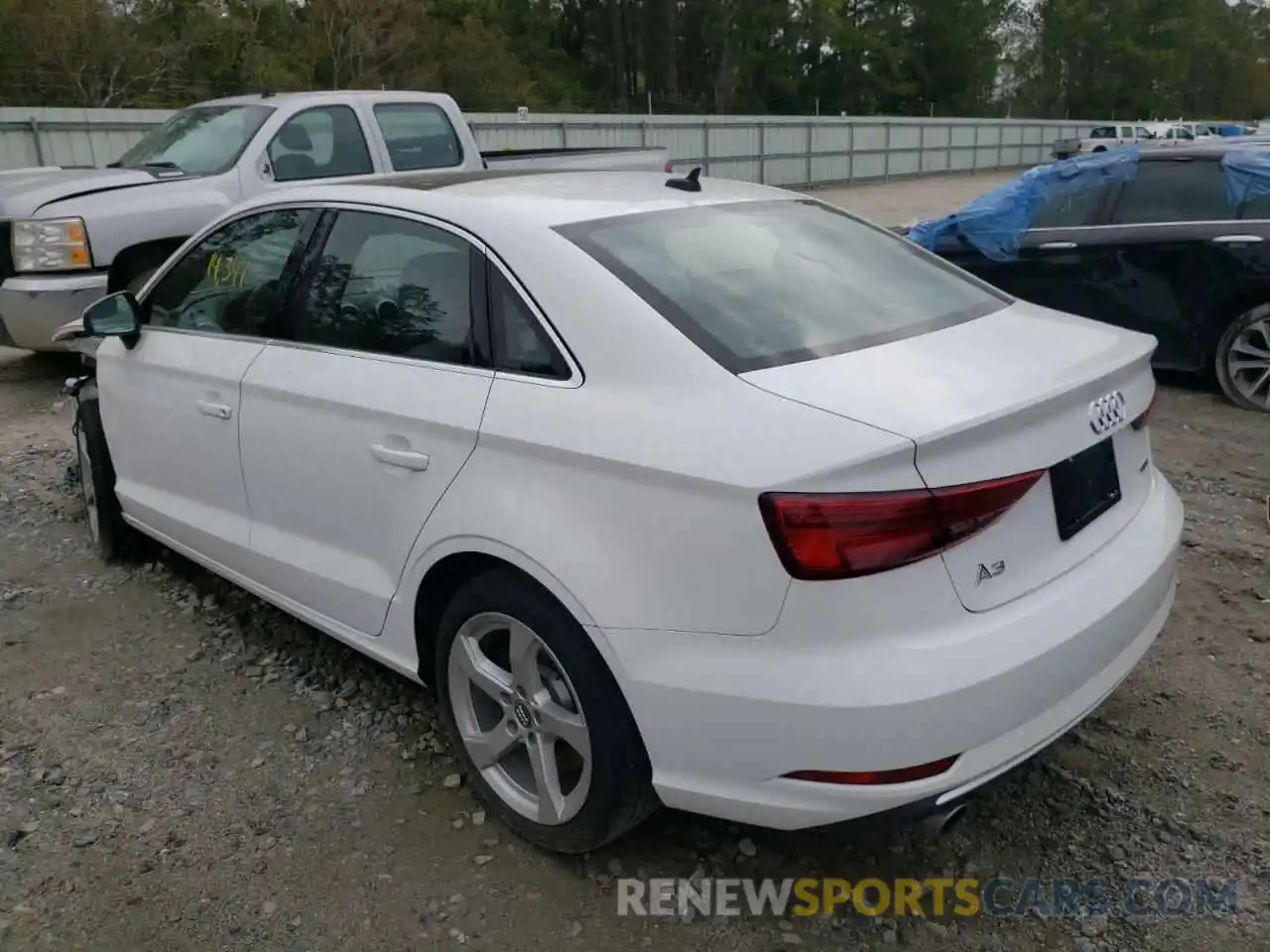 3 Photograph of a damaged car WAUBEGFF0K1021701 AUDI A3 2019