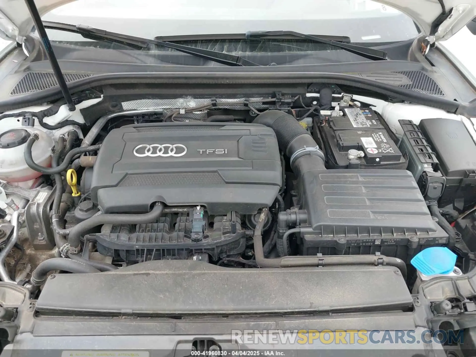 10 Photograph of a damaged car WAUBEGFF1K1018080 AUDI A3 2019