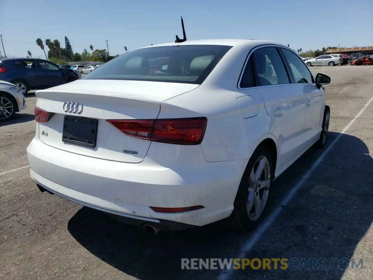 4 Photograph of a damaged car WAUBEGFF2K1024177 AUDI A3 2019