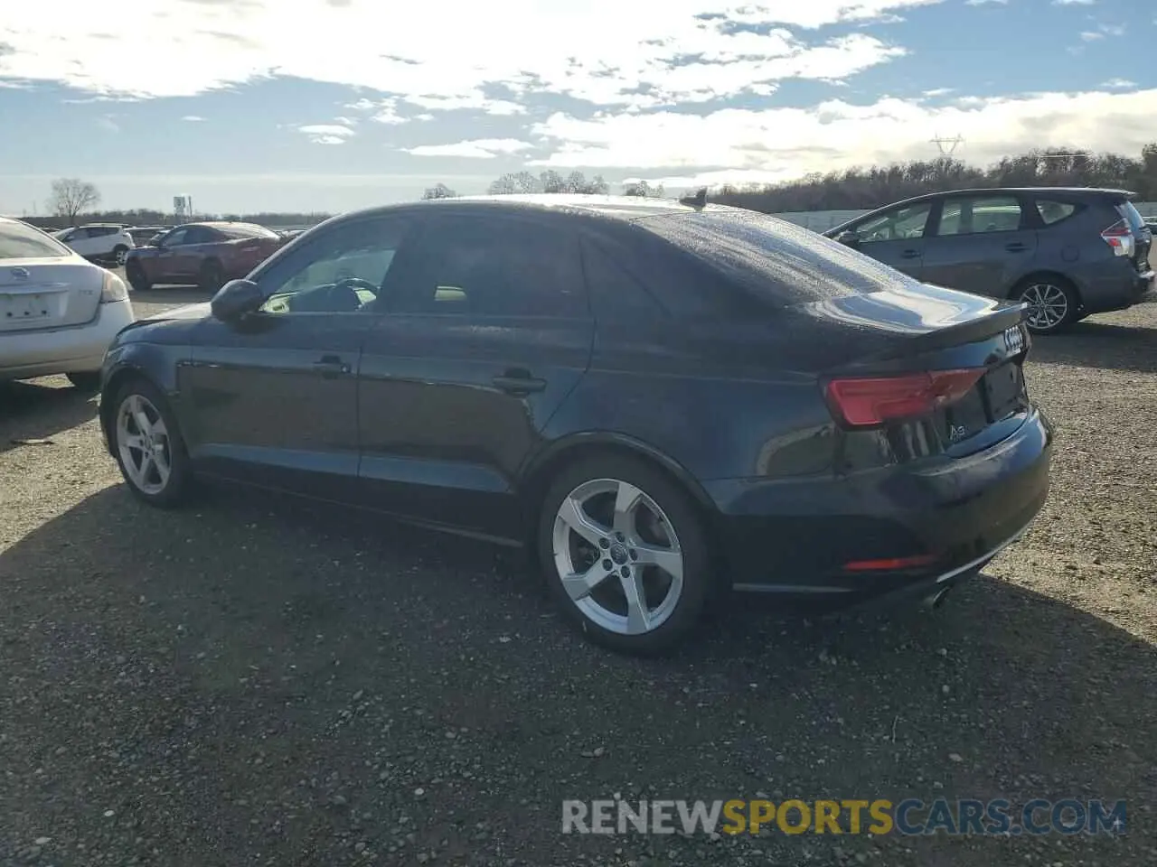 2 Photograph of a damaged car WAUBEGFF3K1018243 AUDI A3 2019