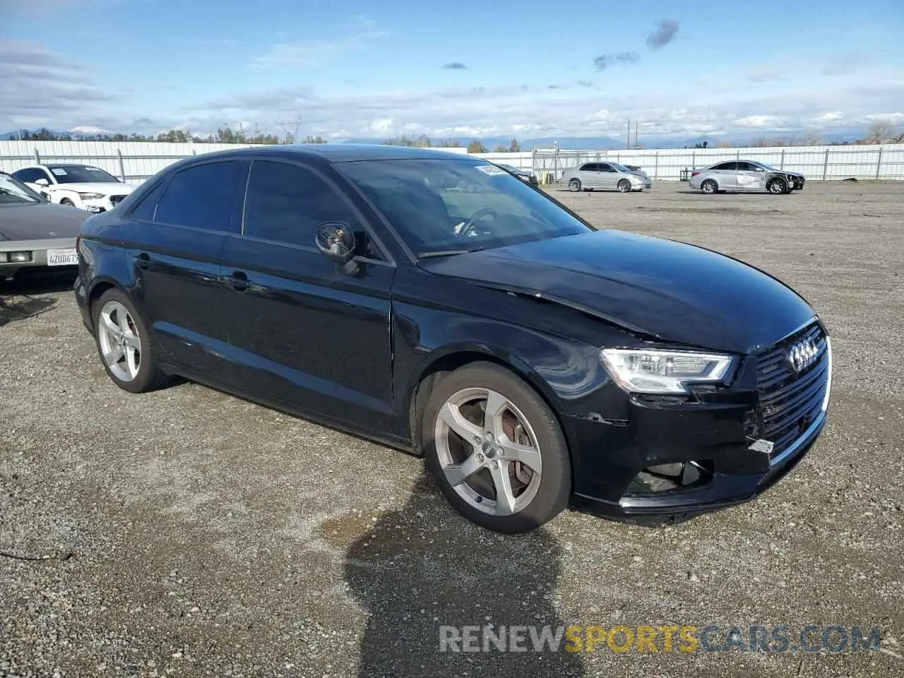 4 Photograph of a damaged car WAUBEGFF3K1018243 AUDI A3 2019