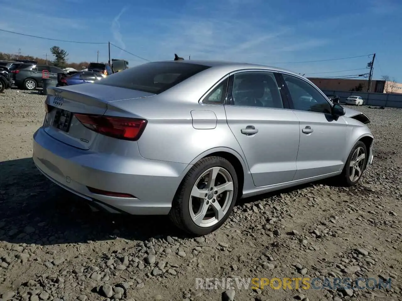 3 Photograph of a damaged car WAUBEGFF3K1020428 AUDI A3 2019