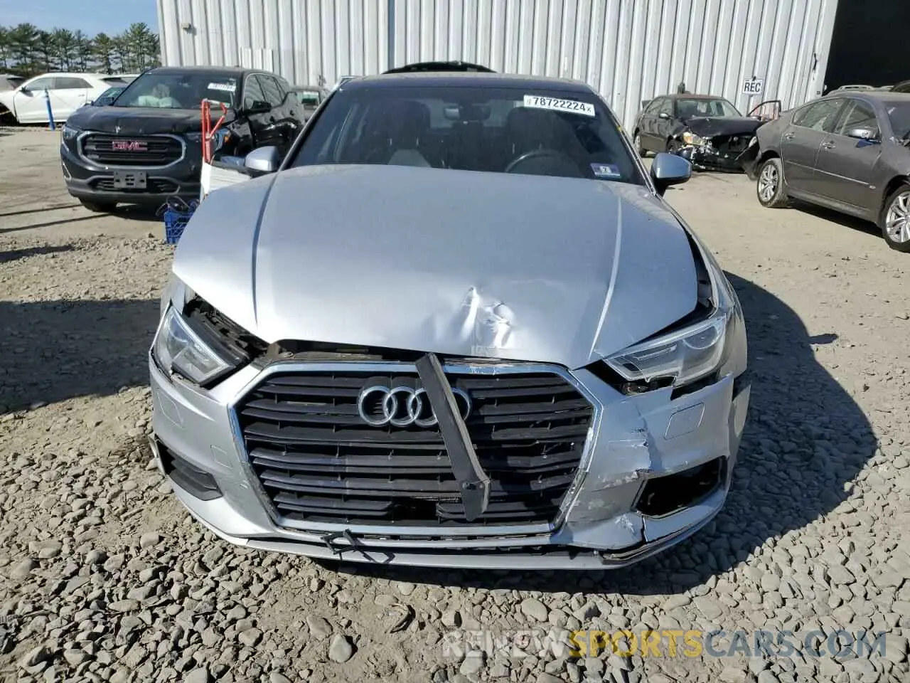 5 Photograph of a damaged car WAUBEGFF3K1020428 AUDI A3 2019