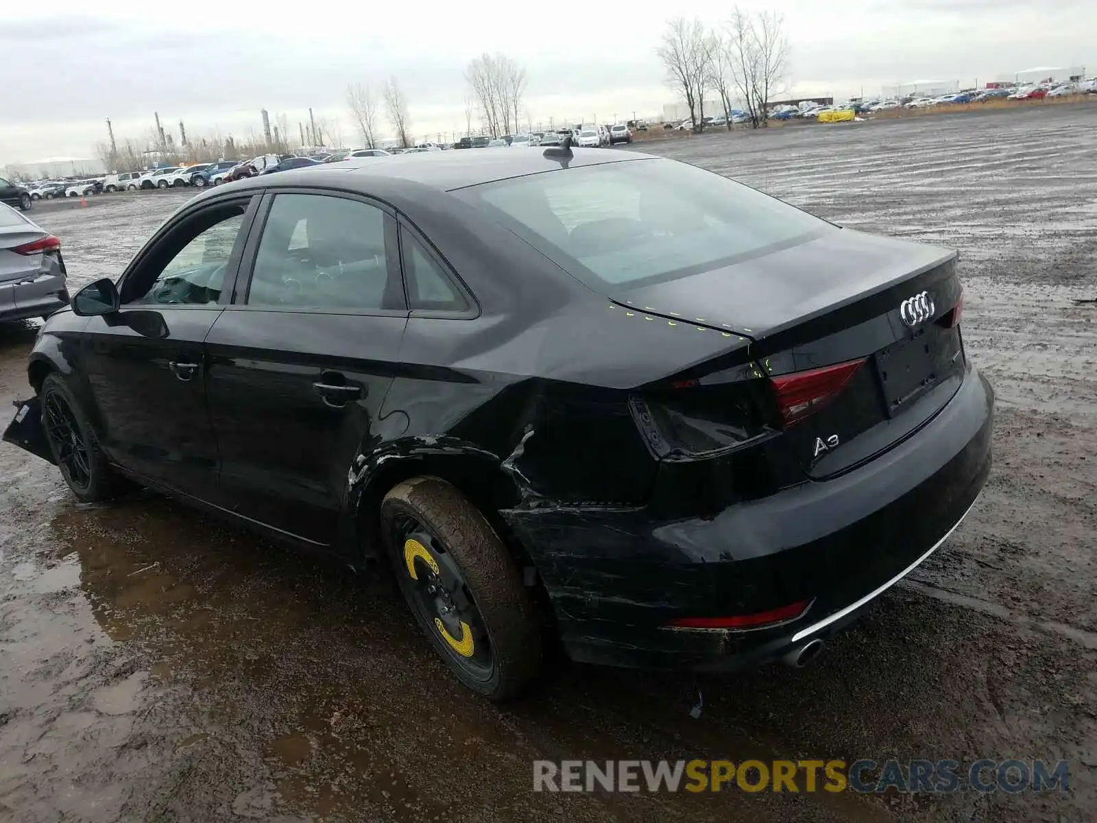 3 Photograph of a damaged car WAUBEGFF3K1024124 AUDI A3 2019