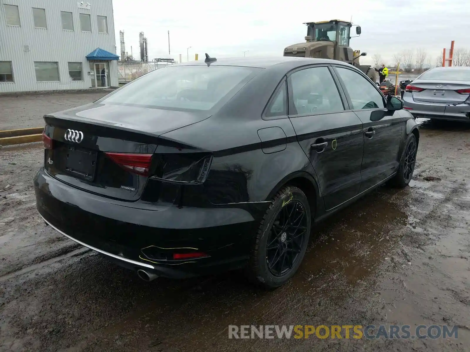 4 Photograph of a damaged car WAUBEGFF3K1024124 AUDI A3 2019