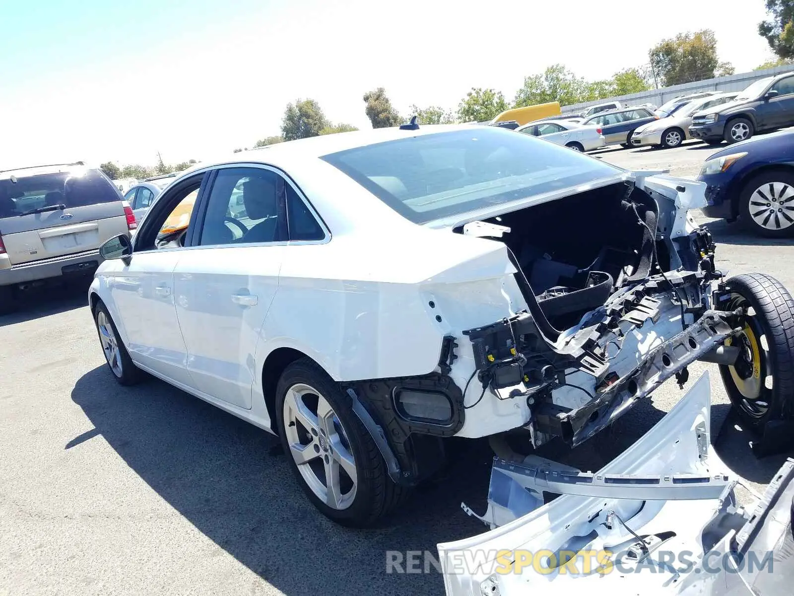 3 Photograph of a damaged car WAUBEGFF3KA095436 AUDI A3 2019