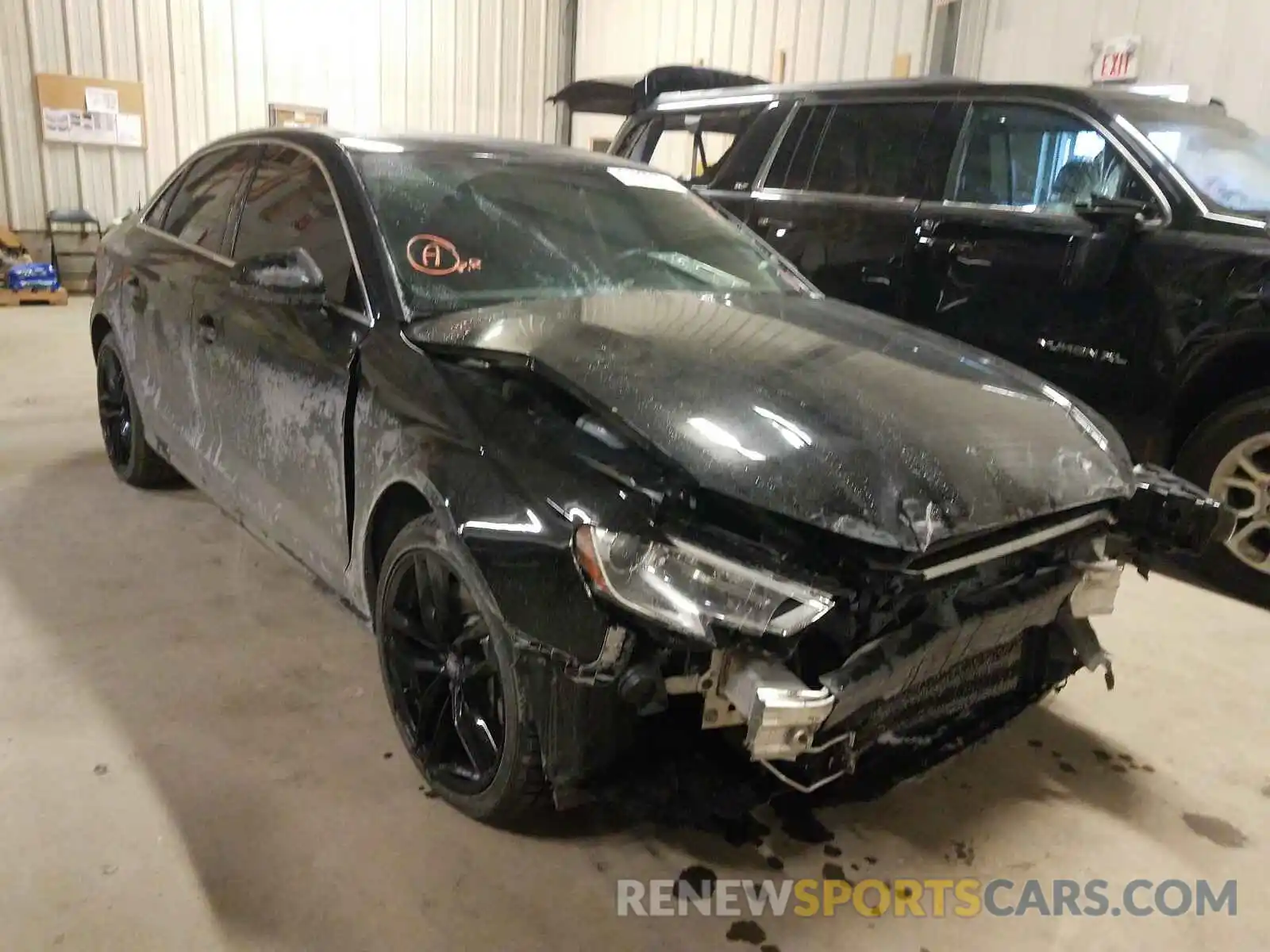 1 Photograph of a damaged car WAUBEGFF3KA115460 AUDI A3 2019