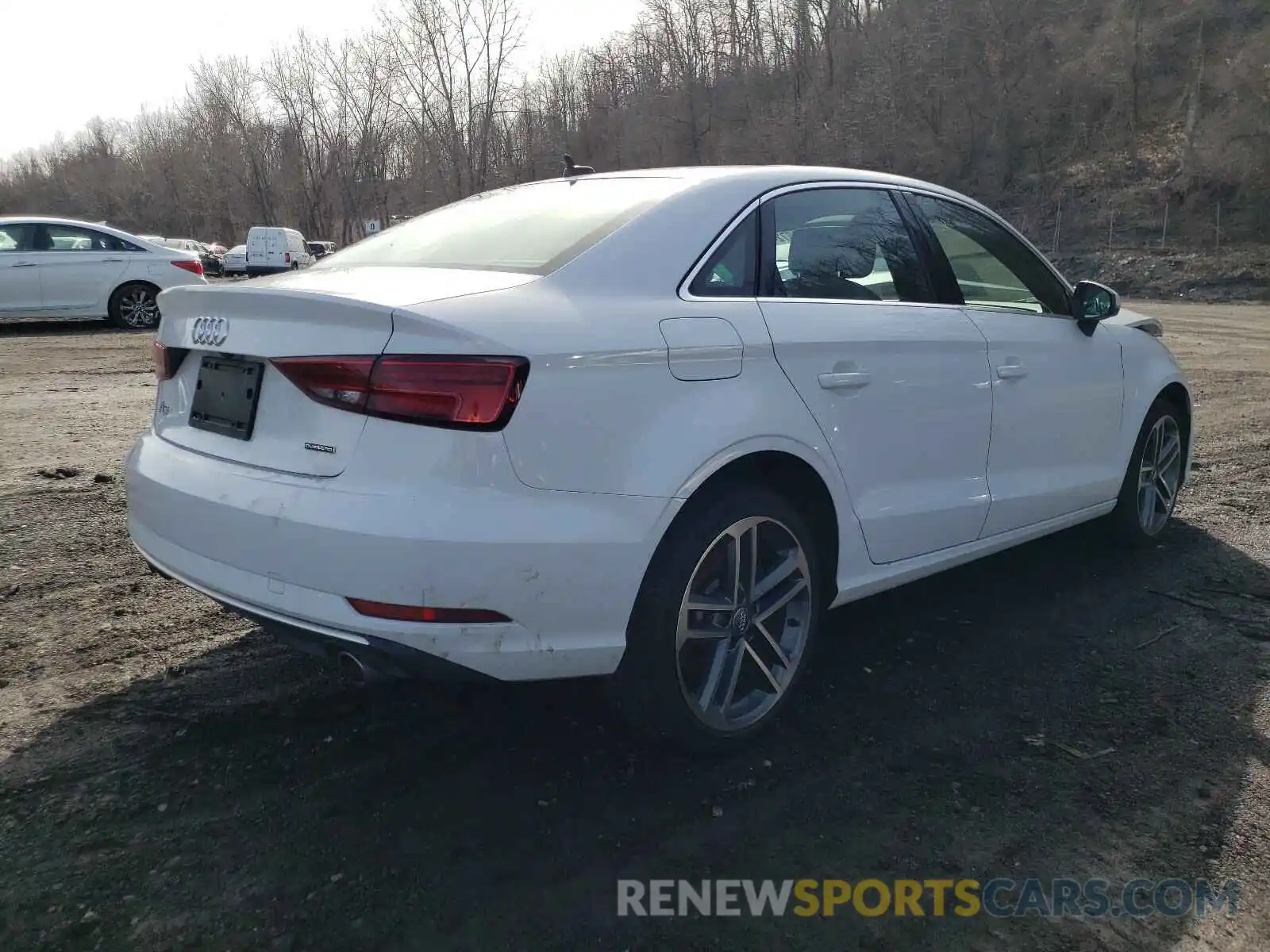 4 Photograph of a damaged car WAUBEGFF4KA080007 AUDI A3 2019