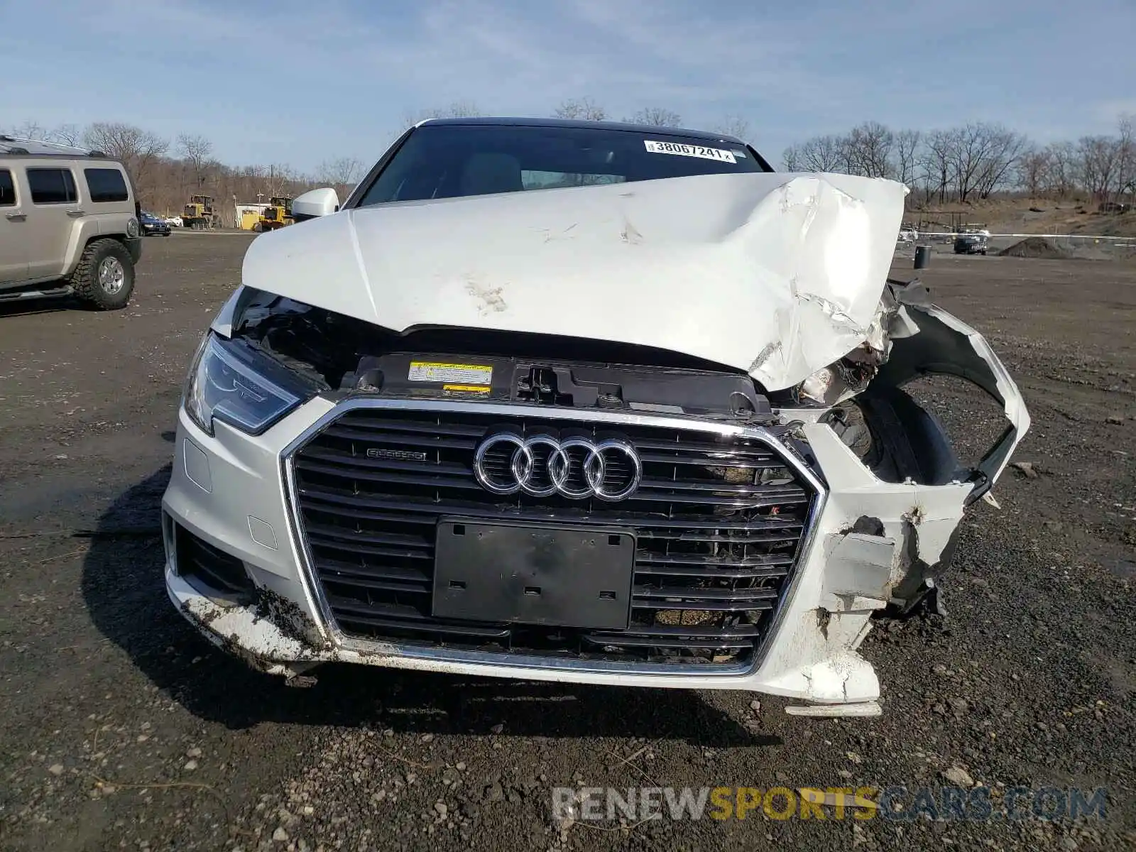 9 Photograph of a damaged car WAUBEGFF4KA080007 AUDI A3 2019