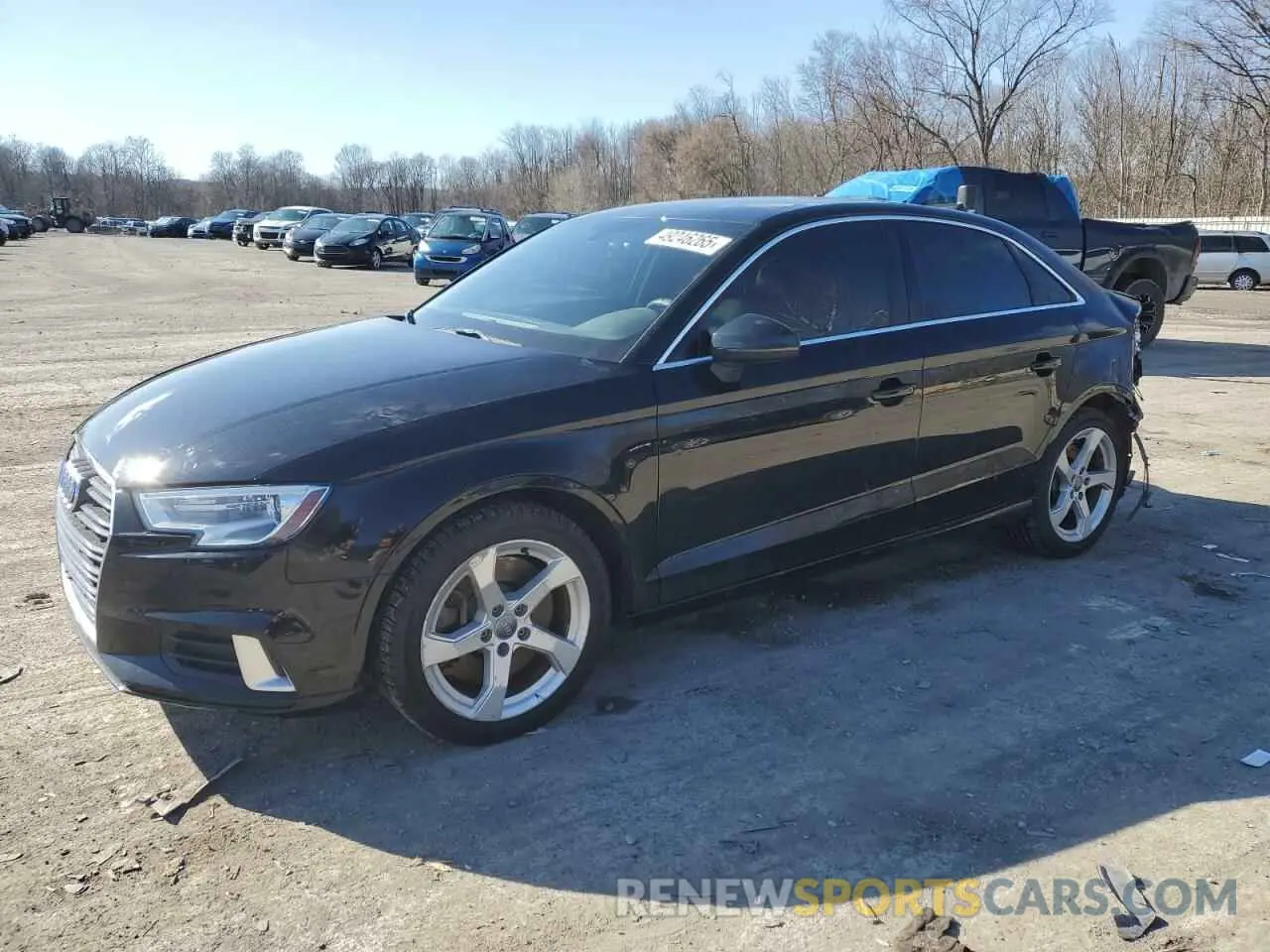 1 Photograph of a damaged car WAUBEGFF4KA116777 AUDI A3 2019